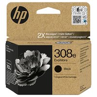 HP originln ink EvoMore 7FP22UE, HP 308e, black, 320str.