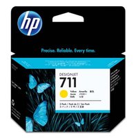 HP originln ink CZ136A, HP 711, yellow, 3x29ml, 3ks