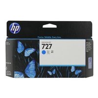 HP originln ink F9J76A, HP 727, cyan, 300ml