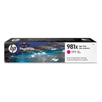 HP originln ink L0R10A, HP 981X, magenta, 10000str., 114.5ml, high capacity