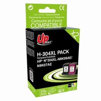 UPrint kompatibiln ink s N9K08AE+N9K07AE, HP 304XL, H-304XL BK/CL PACK, black/color, 700/400str., 2