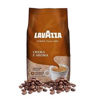 Káva zrnková, Lavazza, Crema e Aroma, 1kg, sáček, 50% Arabica a 50% Robusta