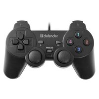 Gamepad Defender Omega, 12tl., USB, ern, vibran, Windows R XP/VISTA/7/8/10