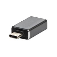 USB redukce, (3.1), USB C samec - USB A samice, kovová