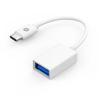 USB redukce, (3.0), USB C samec - USB A samice, bl, Hewlett-Packard DHC-TC105