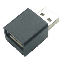 USB redukce, (2.0), USB A samec - USB A samice, ern, redukce k nabjen iPadu 33760