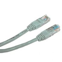 Sov LAN kabel UTP patchcord, Cat.5e, RJ45 samec - RJ45 samec, 2 m, nestnn, ed, Logo blistr