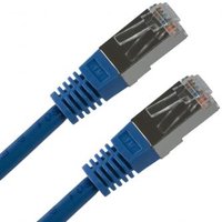 Sov LAN kabel FTP patchcord, Cat.5e, RJ45 samec - RJ45 samec, 5 m, stnn, modr, ist m, eco