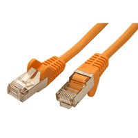 Sov LAN kabel FTP patchcord, Cat.5e, RJ45 samec - RJ45 samec, 7.5 m, stnn, lut, economy