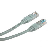 Sov LAN kabel UTP patchcord, Cat.5e, RJ45 samec - RJ45 samec, 15 m, nestnn, ed, Logo blistr