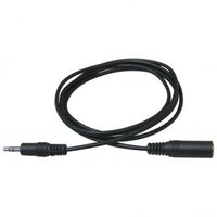 Prodluovac audio kabel Jack (3.5mm) samec - Jack (3.5mm) samice, 2m, ern