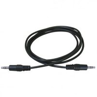 Audio kabel Jack (3.5mm) samec - Jack (3.5mm) samec, 5m, ern