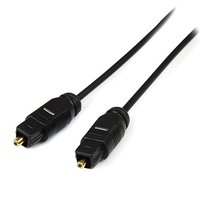 Audio kabel TOSLINK samec - TOSLINK samec, SPDIF OPTICAL, 2m, ern