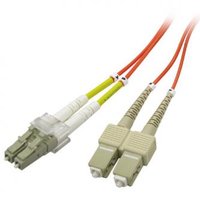 Optick Patch Cord Multi mod (62,5/125), 2xLC - 2xLC, 1m, economy