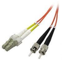 Optick Patch Cord Multi mod (62,5/125), LC - ST, 1m, economy