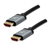 Video kabel HDMI samec - HDMI samec, HDMI 2.1 - Ultra High Speed, 1m, pozlacen konektory, hlinkov