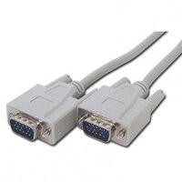 Video kabel VGA (D-sub) samec - VGA (D-sub) samec, 2m, ed, Logo