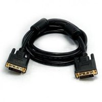 Video kabel DVI (24+1) samec - DVI (24+1) samec, Dual link, 20m, zlacen konektory, stnn, ern