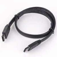 Kabel k hardisku datový eSATA, 1 m, černý, 6 Gb/s