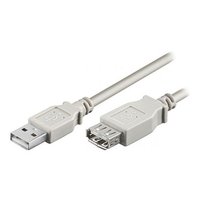 Logo USB prodluovac kabel (2.0), USB A samec - USB A samice, 5m, ed