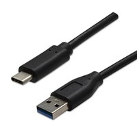 USB kabel (3.2 gen 2), USB A samec - USB C samec, 1m, 10 Gb/s, 5V/3A, ern