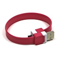 Logo USB kabel (2.0), USB A samec - microUSB samec, 0.25m, rov, blistr, nramek, DOPRODEJ