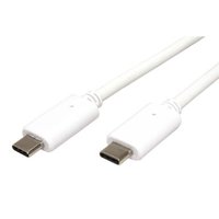 USB kabel (3.1), USB C samec - USB C samec, 1m, bl, plastic bag, USB Power Delivery, DOPRODEJ