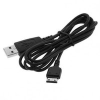 USB kabel datov (2.0), USB A samec - SAMSUNG samec, 1.8m, ern, pro mobily SAMSUNG