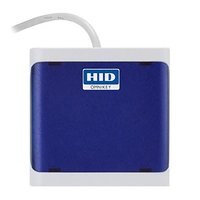 Omnikey teka USB 2.0, R50220318-DB, ipov karty, extern, tmav modr, konektor USB