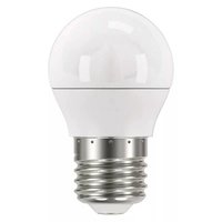 LED rovka EMOS Lighting E27, 220-240V, 5W, 470lm, 4000k, neutrln bil, 30000h, Mini Globe 45x74m