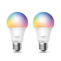 LED žárovka TP-LINK Tapo L530E, E27, 220-240V, 8.7W, 806lm, 6000k, RGB, 15000h, chytrá Wi-Fi žárovka