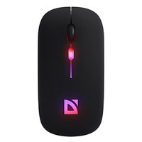 Myš bezdrátová, Defender TOUCH MM-997, černá, optická, 1600DPI