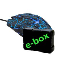 My drtov, E-blue Auroza Gaming, ern, optick, 4000DPI, e-box