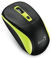 My bezdrtov, Genius NX-7123, erno-zelen, optick, 1200DPI