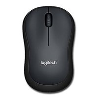 Myš bezdrátová, Logitech M220, černá, optická, 1000DPI