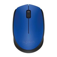 Myš bezdrátová, Logitech M171, modrá, optická, 1000DPI