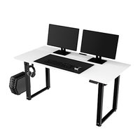 Pracovn stl, elektricky nastaviteln vka, 160x75 cm, 74-116 cm, UPLIFT, s XXL podlokou pod my,