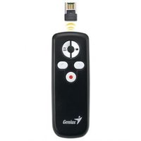 Prezenter 2.4Ghz, media pointer, USB, plug &amp;amp; play, černý