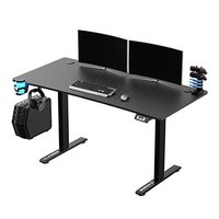 ULTRADESK Hern stl LEVEL V2, 140x68cm, 72-117cm, elektricky nastaviteln vka, bez podloky
