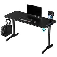 ULTRADESK Hern stl FRAG - BLACK V3, 140x60 cm, 76 cm, s XXL podlokou pod my, s ultradesk BEAM, d