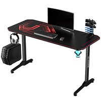 ULTRADESK Hern stl FRAG - RED V3, 140x60 cm, 76 cm, s XXL podlokou pod my, s ultradesk BEAM, dr