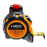 Metr svinovac Steel pocket rule Neo Tools 67-205, 5 m x 25 mm