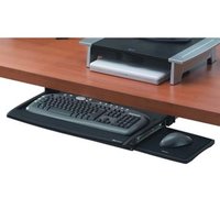 Drk klvesnice a myi Office Suites, pod stl, ern, plast, Fellowes