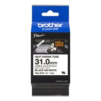 Brother originln pska do tiskrny ttk, Brother, HSE-261E, ern tisk/bl podklad, 1.5m, 31mm