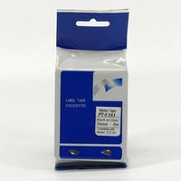 Master tape kompatibilní páska do tiskárny štítků, pro Brother, PT-S161, černý tisk/průsvitný podkla