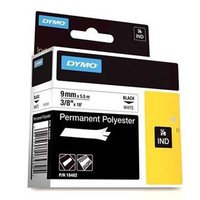 Dymo originln pska do tiskrny ttk, Dymo, 18482, ern tisk/bl podklad, 5.5m, 9mm, RHINO per