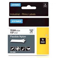 Dymo originln pska do tiskrny ttk, Dymo, 18488, ern tisk/bl podklad, 3.5m, 12mm, RHINO ny