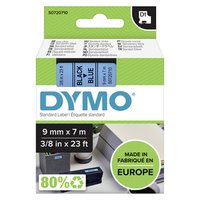 Dymo originln pska do tiskrny ttk, Dymo, 40916, S0720710, ern tisk/modr podklad, 7m, 9mm,