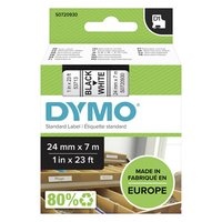 Dymo originln pska do tiskrny ttk, Dymo, 53713, S0720930, ern tisk/bl podklad, 7m, 24mm,