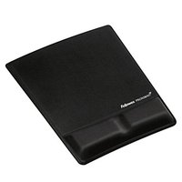 Podloka pod my a zpst Fellowes Health-V, ergonomick, pnov, ern, 28x23 cm, 1.9-3.5 cm, Fell